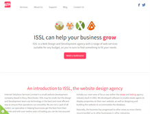 Tablet Screenshot of issl.co.uk
